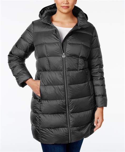 macys michael kors jacket women's|Michael Kors puffer jacket.